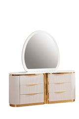 Galaxy Home Laura Dresser in White