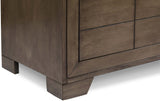 Elements International Logic Chest in Rustic Grey