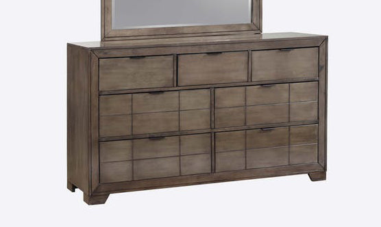 Elements International Logic Dresser in Rustic Grey image