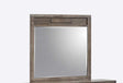 Elements International Logic Mirror in Rustic Grey image