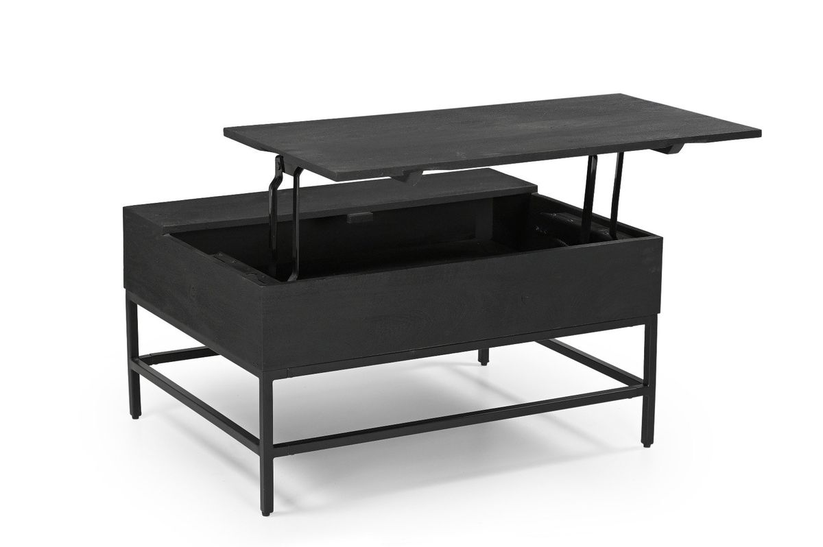 Galaxy Home T1105-10 Coffee Table in Black
