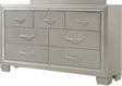Elements International Platinum Dresser in Golden Champagne image