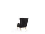 Galaxy Home Lust Chair in Black