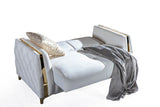 Galaxy Home Lust Loveseat in Off White