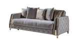 Galaxy Home Lust Sleeper Sofa in Taupe image