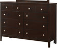 Elements International Lawrence Dresser in Espresso Lacquer image