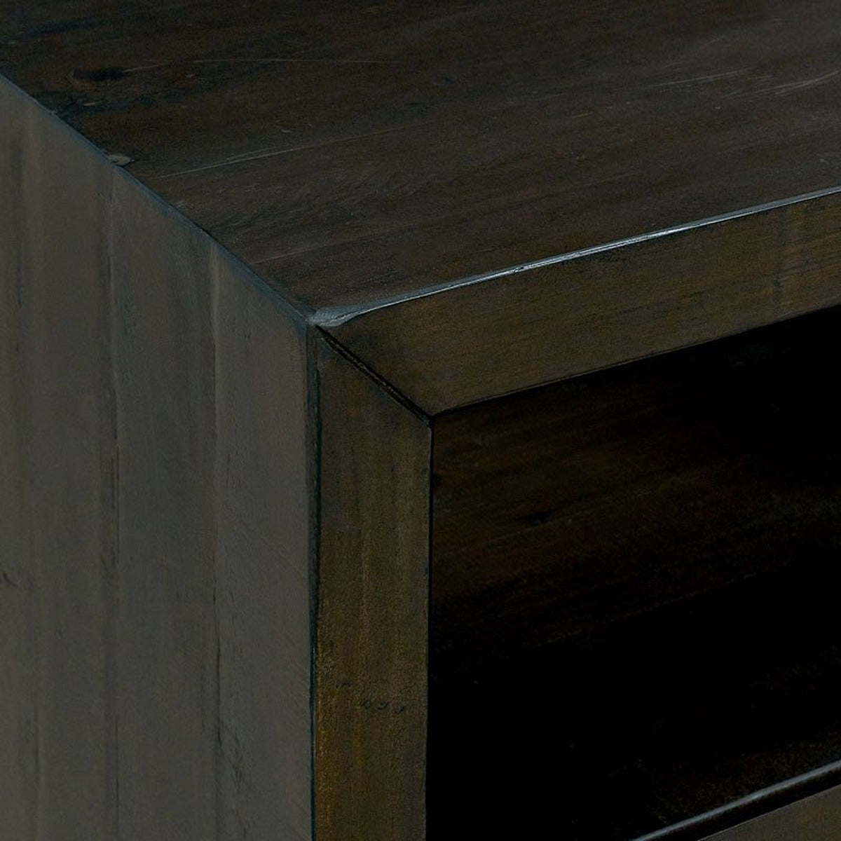 Elements International Magnum Nightstand in Grey