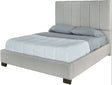 Elements International Magnum King Panel Bed in Grey image
