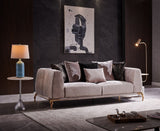 Galaxy Home Majesty Loveseat in Ivory