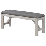 Crown Mark Maribelle Bench in Chalk/Grey image