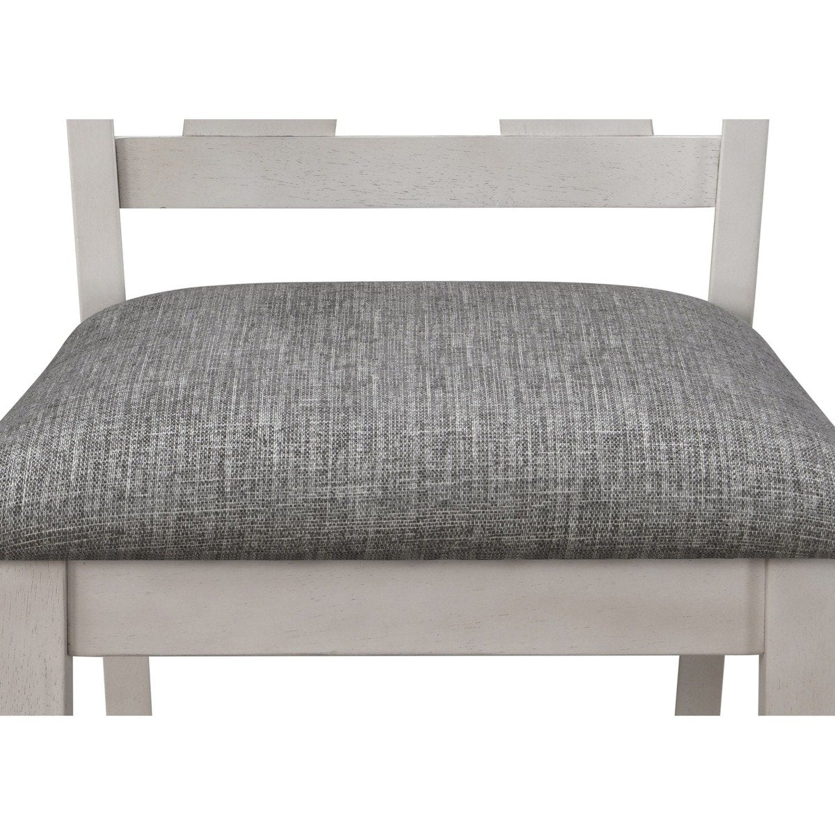 Crown Mark Maribelle Side Chair in Chalk/Grey (Set of 2)