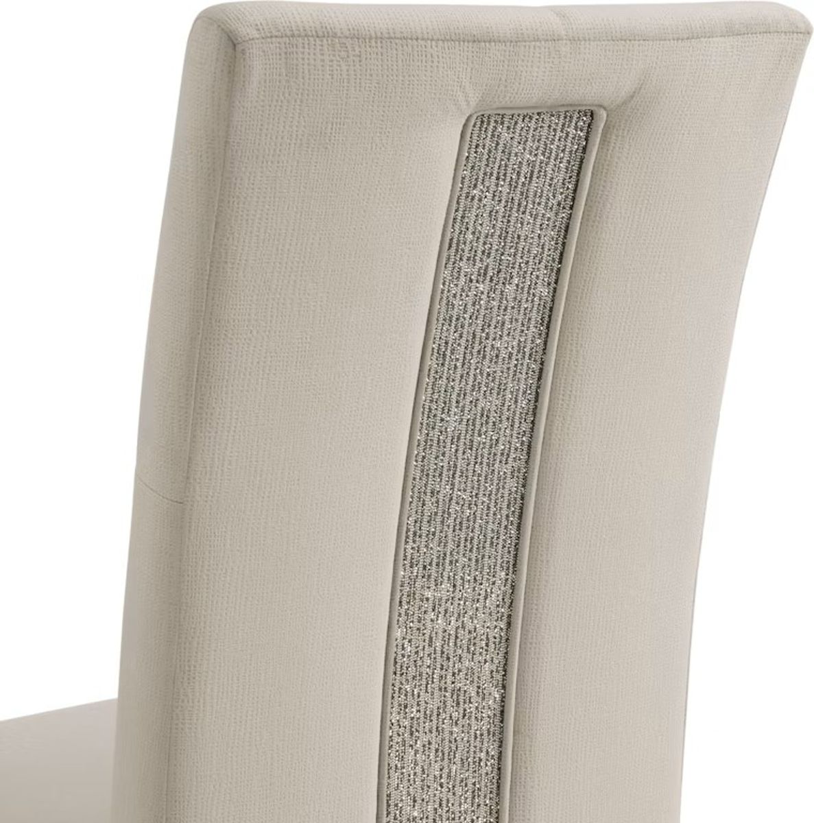 Elements International Maxwell Side Chair (Set of 2) in Champagne