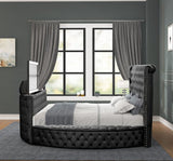 Galaxy Home Maya Queen Bed in Black