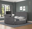 Galaxy Home Maya King Bed in Gray image