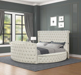 Galaxy Home Maya King Bed in Cream