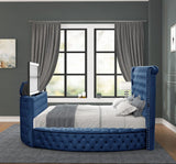 Galaxy Home Maya King Bed in Navy