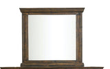 Elements International Condesa Tobacco Mirror in Brown image