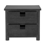 Elements International Vista Nightstand in Grey