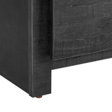 Elements International Vista Nightstand in Grey