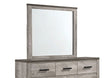 Elements International Millers Cove Mirror in Gray image