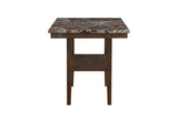 D4355 BROWN BAR TABLE