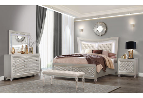 PARIS CHAMPAGNE CHEST - galleria furniture outlet