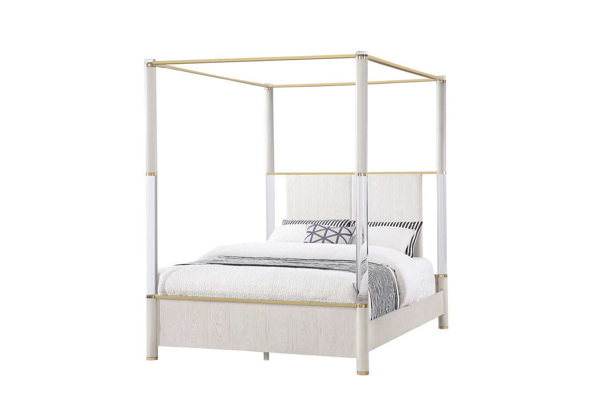 MALMO OAK QUEEN BED