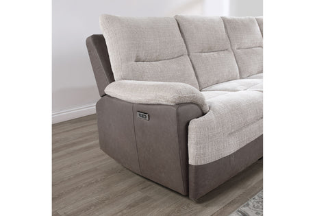 U3822 Sectional with Po and USB