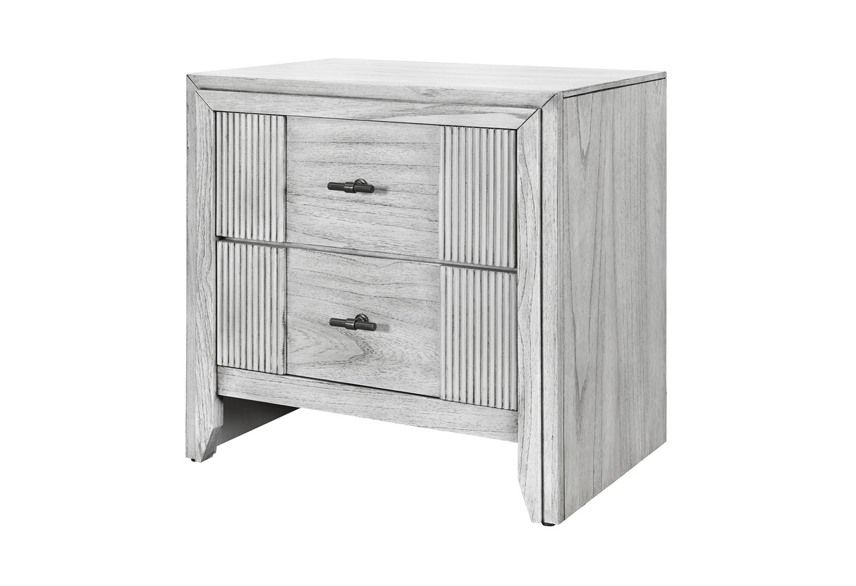 ELSIE GREY NIGHTSTAND