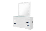 ELLA WHITE VANITY WITH SPEAKER