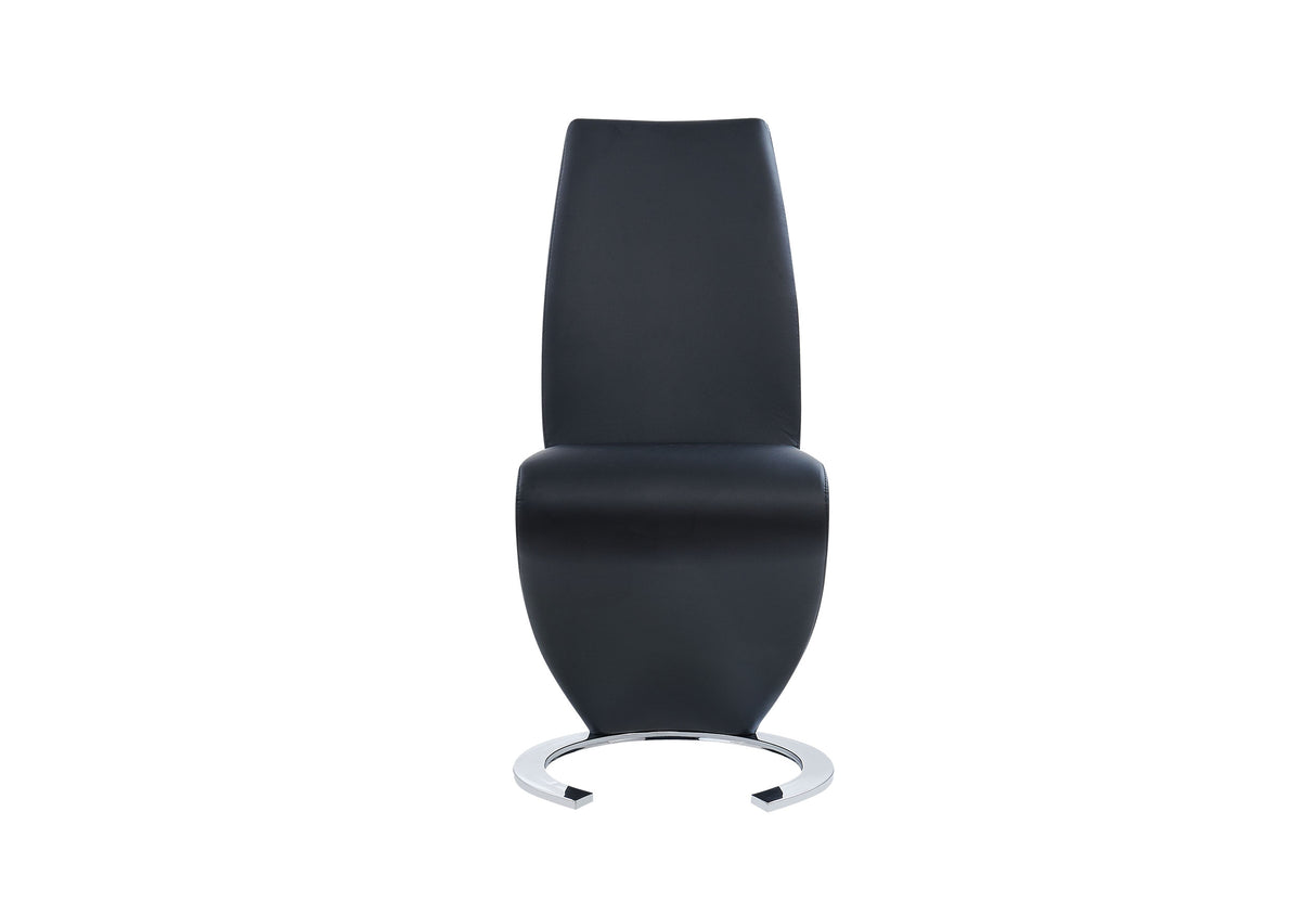 D9002 BLACK DINING CHAIR