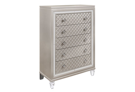 PARIS CHAMPAGNE CHEST - galleria furniture outlet