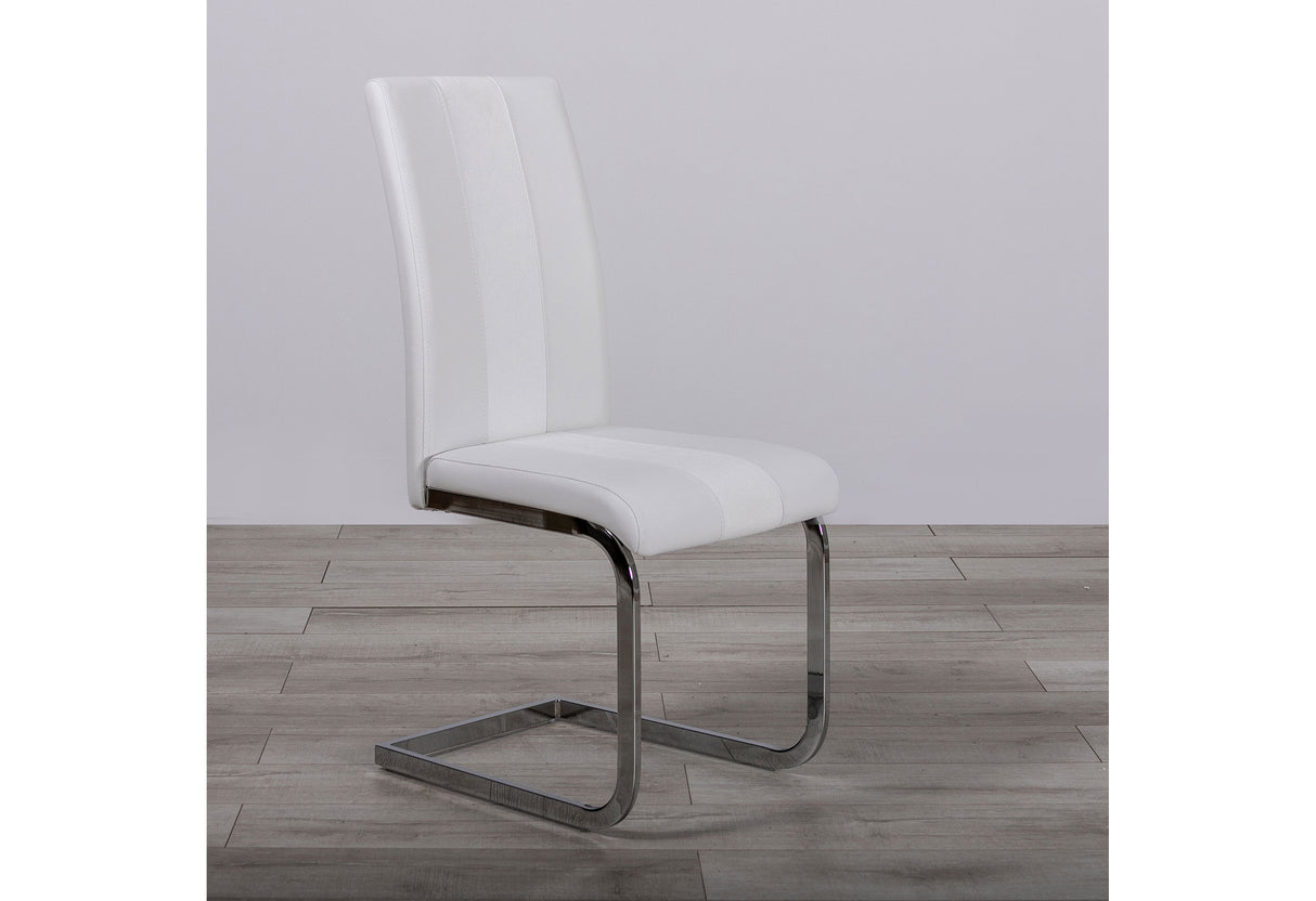 D915 WHITE DINING CHAIR