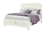 LYRA BEIGE KING BED WITH LED