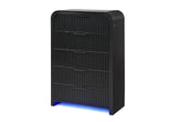 BECKETT WHT/BLK CHEST W/ LED