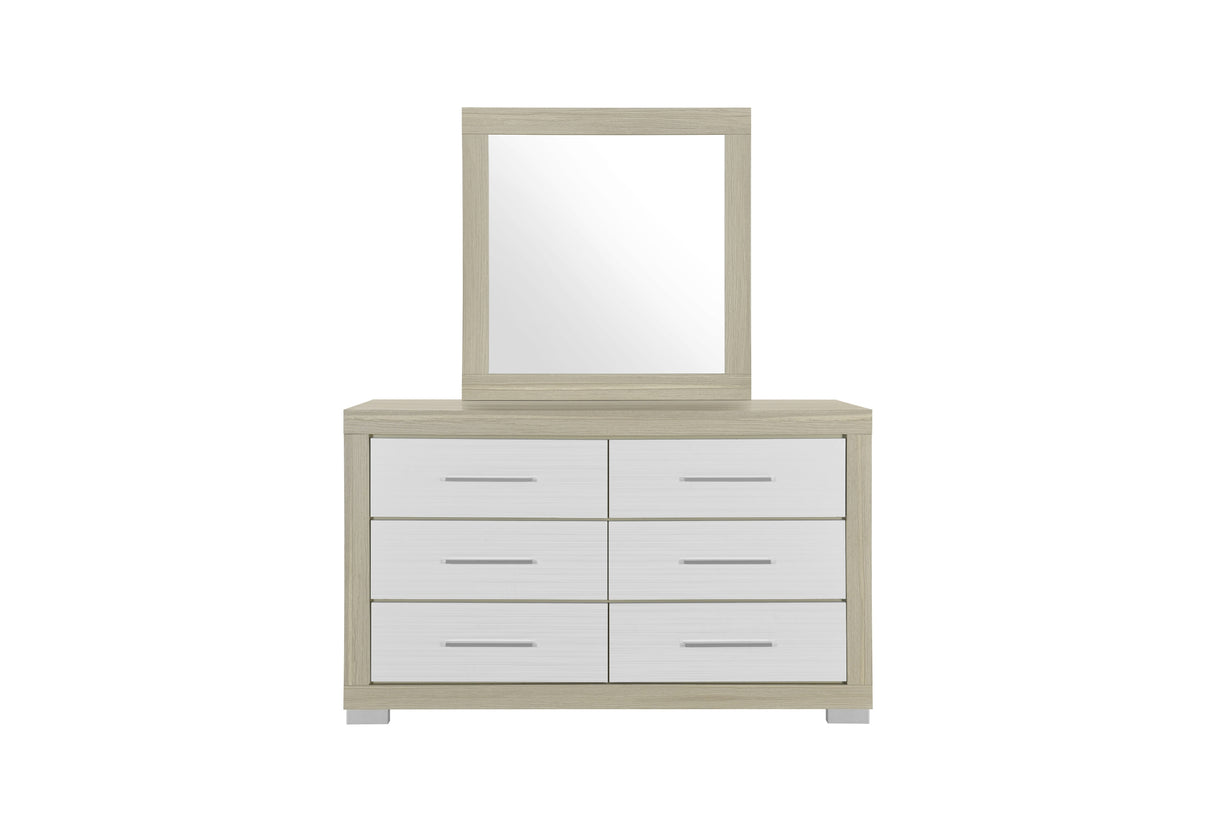EMMA NATURAL/WHITE DRESSER