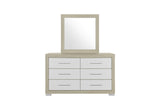 EMMA NATURAL/WHITE DRESSER
