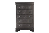 POMPEI METALLIC GREY CHEST