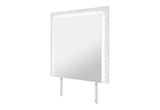 NAOMI SILVER MARBLE MIRROR WITH LED