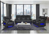 U8611 BLANCHE CHARCOAL P2 PWR REC SOFA/PWR CONSOLE REC LOVESEAT