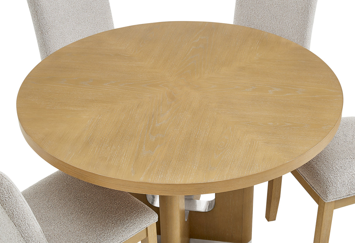 D3124 NATURAL DINING TABLE 48"