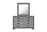 ISABELLA GREY DRESSER WITH LED