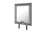 ISABELLA GREY MIRROR WITH LED