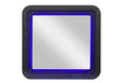 Beckett Wht/Blk Mirror W/ LED