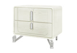 LYRA BEIGE NIGHTSTAND WITH USB