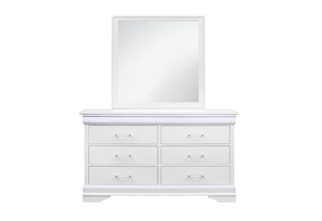 Charlie Twin Bed, Dresser, Mirror, and Nightstand
