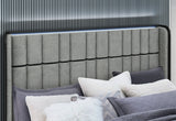 ISABELLA GREY KING BED GROUP