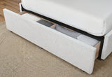 SADIE BEIGE KING BED WITH STORAGE