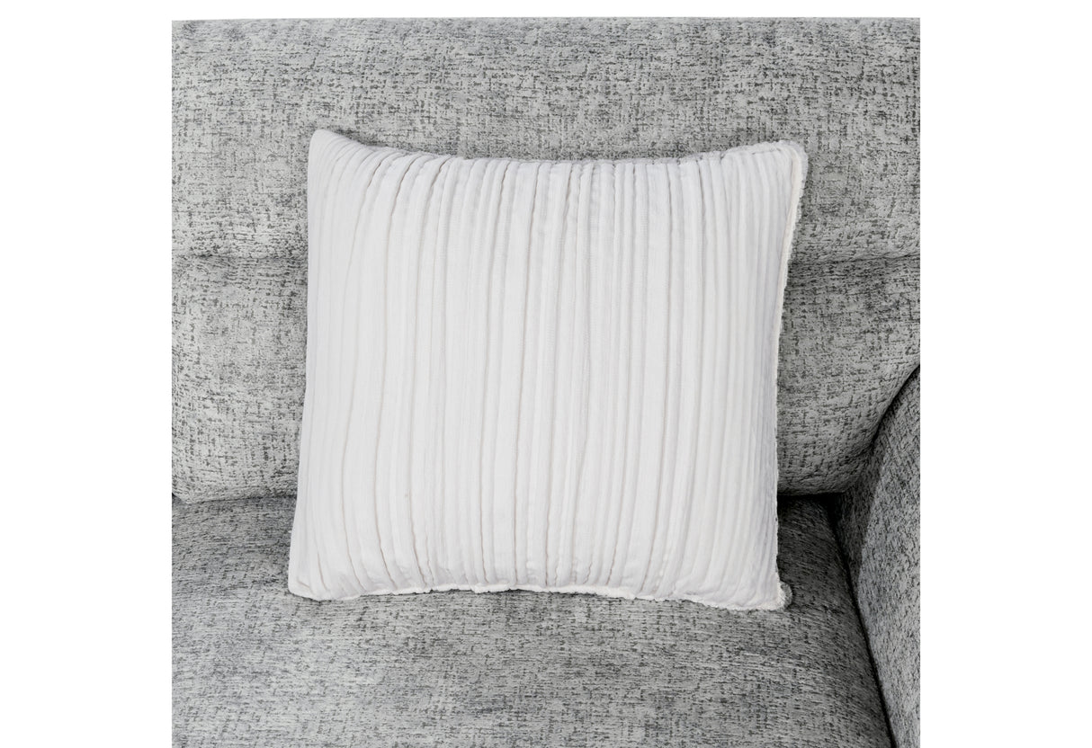 U9401 NICKEL SOFA BED SECTIONAL WITH 3 PILLOWS