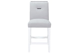 MONACO WHITE BAR TABLE + 6 MONACO BS-N
